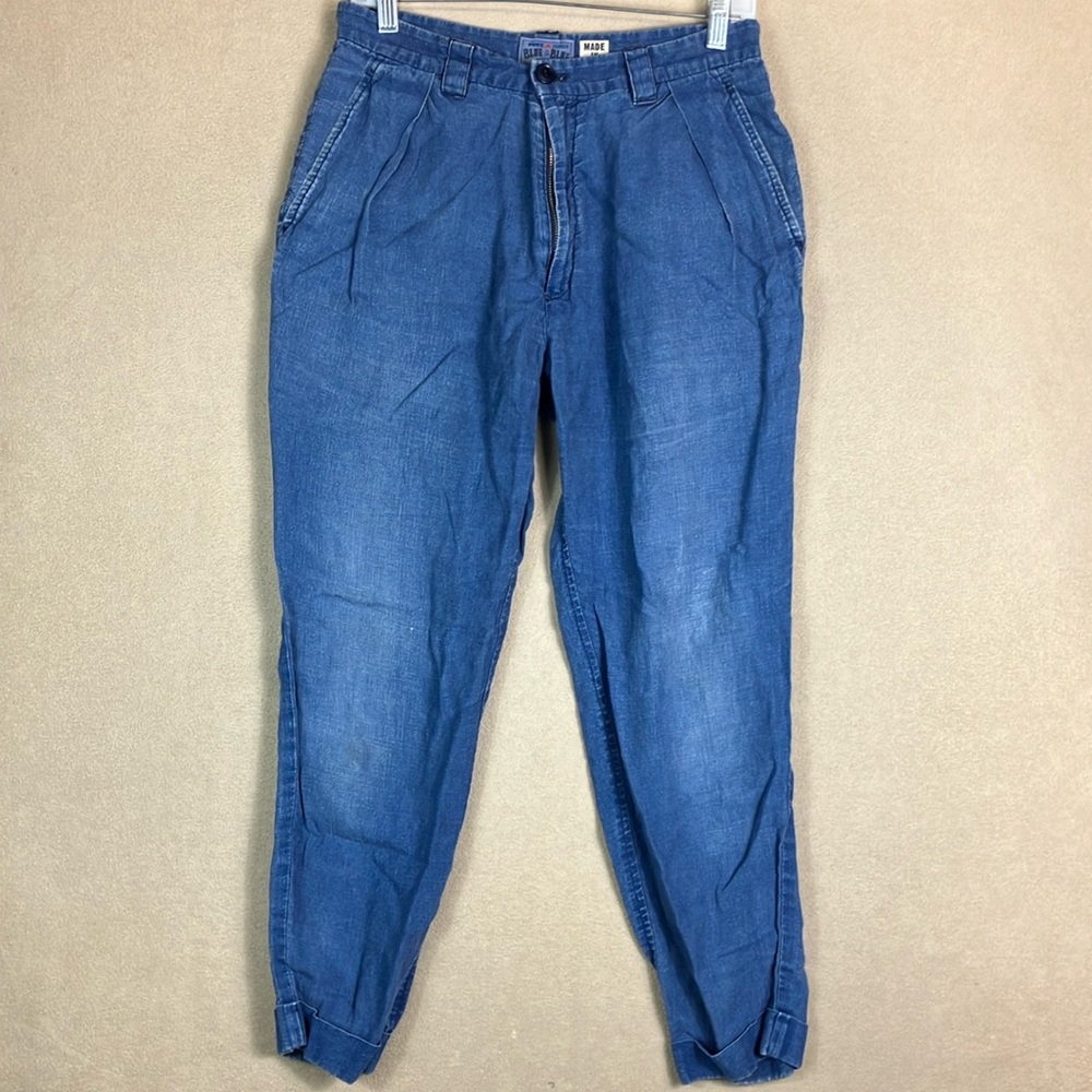 Blue Blue Japan Pure‎ Indigo Lightweight Pants Women’s size 1